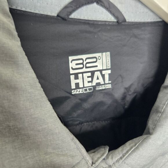 32 Degrees Gray Puffer Down Jacket - Picture 2 of 7